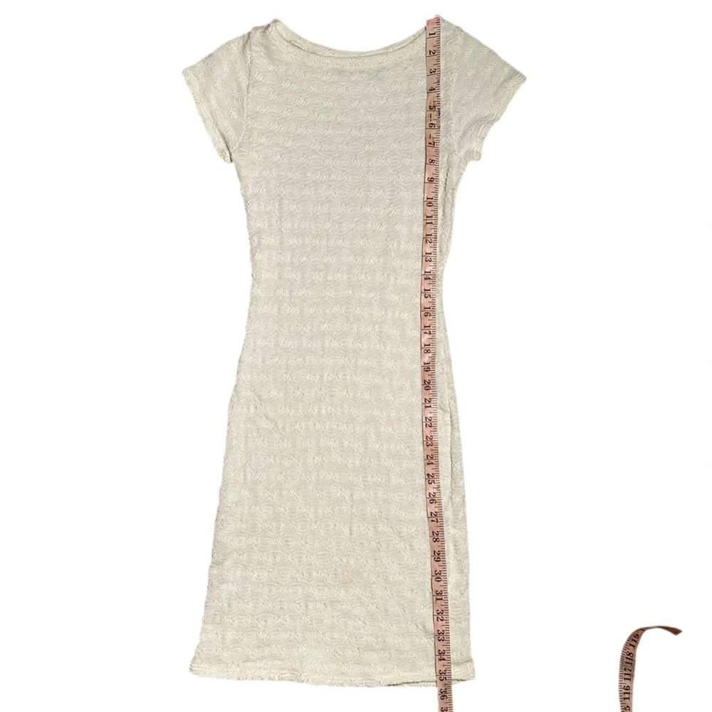 Nation LTD textured white midi dress - Picture 6 of 7